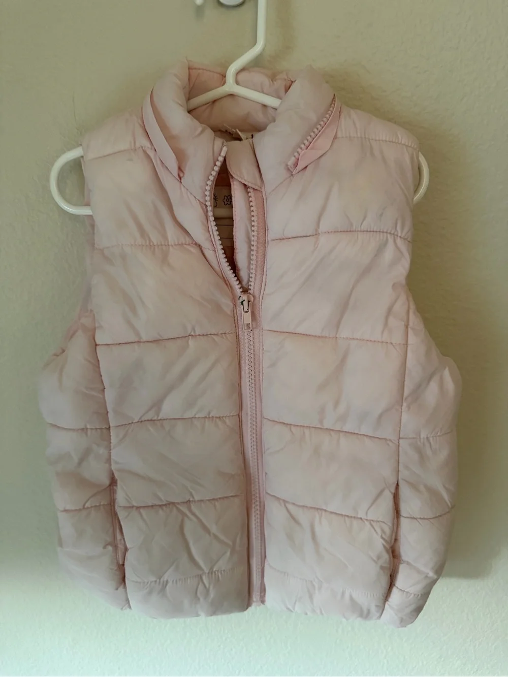 Heritage Seed Light Pink Quilted Vest